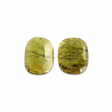 2 outlet CTS, Natural Bio Tourmaline Rose cut, Tourmaline Faceted, Bio Rose Cut, Tourmaline Rose Cut Slice, pink,green,yellow bio